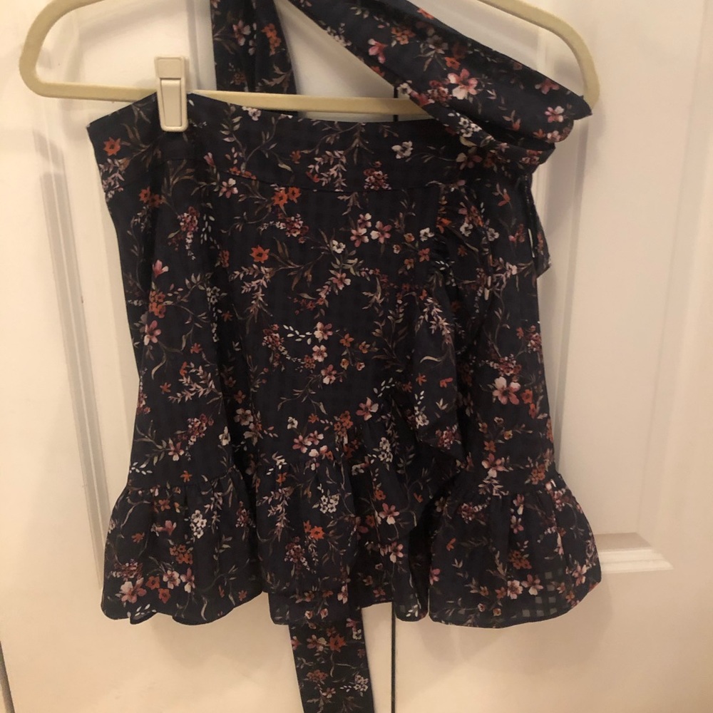 Tularosa Maida Ruffle Skirt in Burlingame Floral